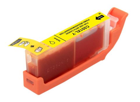 Συμβατό InkJet για CANON, CLI-551, 12ml, Yellow - Toner - Inkjet