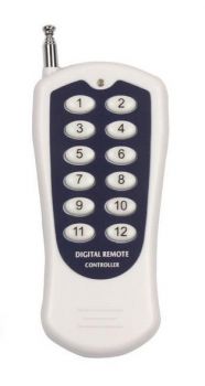 Χειριστήριο 12 εντολών για τον τηλεχειρισμό HX-12CH - Security systems