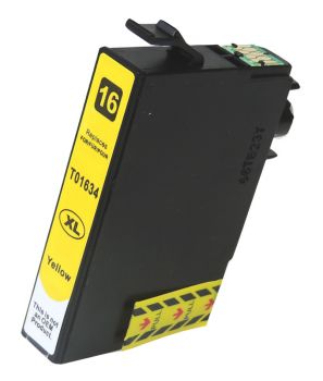 Συμβατό Inkjet για Epson, T1634, 11.6ml, Yellow - Toner - Inkjet