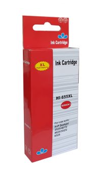 Συμβατό Inkjet για HP, 655, 21.6ml, Black - Toner - Inkjet
