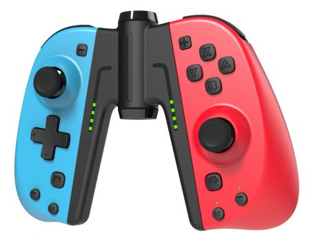 ROAR ασύρματο JoyCon gamepad RR-0015 για Nintendo Switch, μπλε & κόκκινο - Περιφερειακά PC