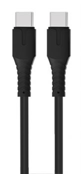 ROCKROSE καλώδιο USB-C Alpha CC1, 3A 60W, 1m, μαύρο - Cables