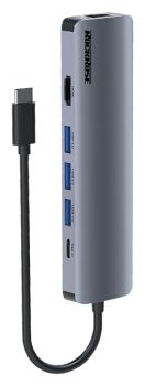 ROCKROSE docking station & hub Infinity 08, USB-C, 8-ports - Περιφερειακά PC