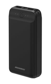 ROCKROSE power bank RRPB24, 20000mAh, 2x output, 2.1A, μαύρο - Power Bank