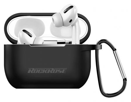 ROCKROSE θήκη προστασίας Veil IIΙ για AirPods Pro, μαύρη - Earphones - Bluetooth
