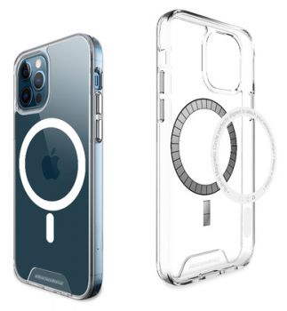 ROCKROSE θήκη Mirror Mag για iPhone 12 & 12 Pro, με μαγνήτες, διάφανη - Mobile cases