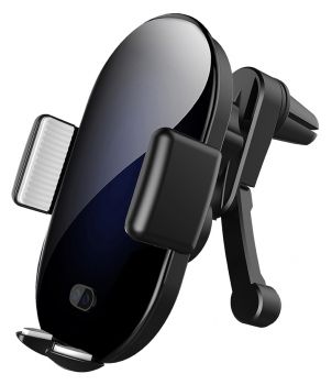 ROCKROSE ασύρματος φορτιστής & βάση αυτοκινήτου Gravity 10M, 10W, μαύρο - Stands - Selfie Sticks