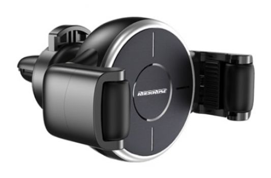 ROCKROSE ασύρματος φορτιστής & βάση αυτοκινήτου Gravity 10s, 10W, μαύρος - Stands - Selfie Sticks