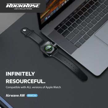 ROCKROSE ασύρματος φορτιστής RRWC06 για Apple Watch, 2.5W, μαύρος - Mobile chargers