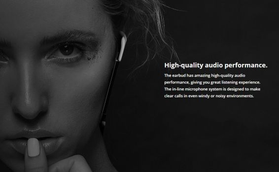 ROCKROSE single earbud με μικρόφωνο Solo SM, 3.5mm, 1.2m, γκρι - Earphones - Bluetooth