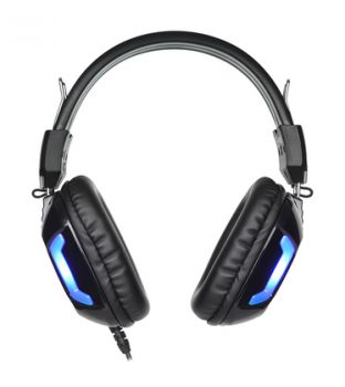 SADES Gaming Headset Element SA-702-BL, blue LED, 3.5mm, 40mm ακουστικά - Περιφερειακά PC