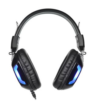 SADES Gaming Headset Element SA-702-BL, blue LED, 3.5mm, 40mm ακουστικά - Περιφερειακά PC