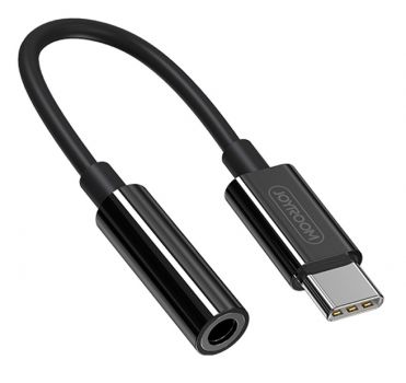 JOYROOM καλώδιο USB Type-C σε 3.5mm SH-C1, 0.12m, μαύρο - Καλώδια