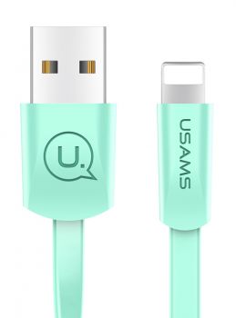 USAMS Καλώδιο USB σε Lightning US-SJ199, 1.2m, πράσινο - Cables