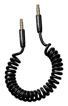USAMS καλώδιο Jack 3.5mm SJ256, Hi-Fi stereo, 1.2m, μαύρο - Cables - Adapters