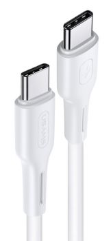 USAMS καλώδιο USB Type-C U43, 5A 100W, PD, 1.2m, λευκό - Καλώδια