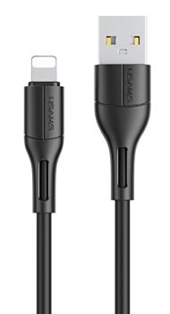 USAMS καλώδιο USB σε Lightning U68, 2A, 1m, μαύρο - Cables