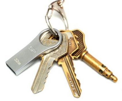 SILICON POWER USB Flash Drive Firma F80, 16GB, USB 2.0, Silver - Περιφερειακά PC