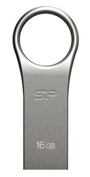 SILICON POWER USB Flash Drive Firma F80, 16GB, USB 2.0, Silver - Περιφερειακά PC