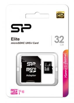 SILICON POWER κάρτα μνήμης Elite microSDXC UHS-1, 32GB, Class 10 - Περιφερειακά PC