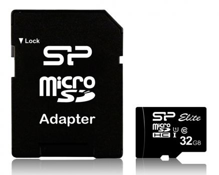 SILICON POWER κάρτα μνήμης Elite microSDXC UHS-1, 32GB, Class 10 - Περιφερειακά PC