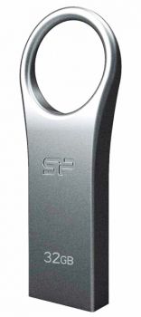 SILICON POWER USB Flash Drive Firma F80, 32GB, USB 2.0, Silver - Περιφερειακά PC