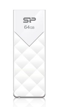 SILICON POWER USB Flash Ultima U03, 64GB, USB 2.0, λευκό - Περιφερειακά PC
