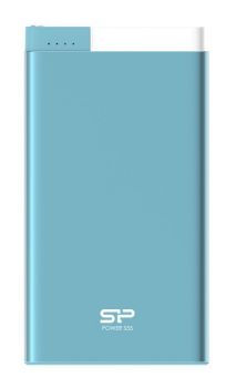 SILICON POWER Power Bank S105 10000mAh, USB, Micro/Lightning Input, μπλε - Power Bank