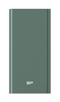 SILICON POWER power bank QP60 10000mAh, 2x USB & USB Type-C 18W, πράσινο - Power Bank