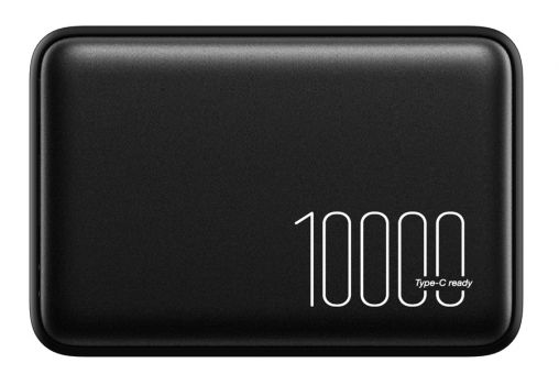 SILICON POWER power bank QP70, 10000mAh, USB & USB Type-C, 18W, μαύρο - Power Bank