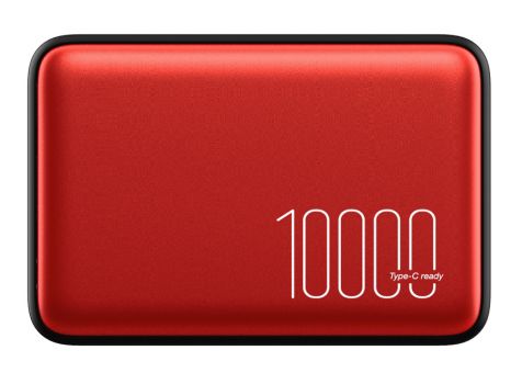 SILICON POWER power bank QP70, 10000mAh, USB & USB Type-C, 18W, κόκκινο - Power Bank