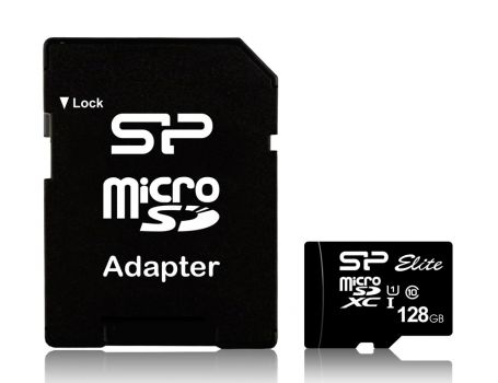 SILICON POWER κάρτα μνήμης MicroSDXC USH-1, 128GB, Class 10 - Περιφερειακά PC