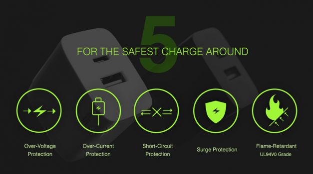 SILICON POWER φορτιστής τοίχου QM15, USB & USB Type-C, QC3.0 18W, λευκός - Φορτιστές κινητών