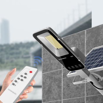 SUPFIRE LED ηλιακός προβολέας FF5-B, αισθητήρα κίνησης, 145W 8000K, IP65 - Lighting