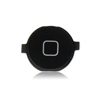 Πλήκτρο Home button για iPhone 4S, μαύρο - Spare parts