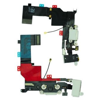 Dock connector flex cable για iPhone 5S, Black - Spare parts