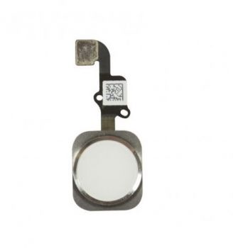 Καλώδιο flex Home button με fingerprint για iPhone 6/6 Plus, Silver - Spare parts