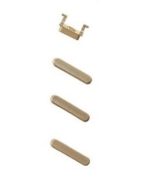 Πλαινά πλήκτρα έντασης/σίγασης για iPhone 6 Plus, Gold - Spare parts
