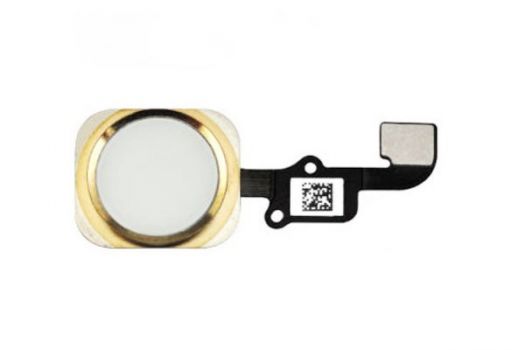 Καλώδιο Flex Home button και fingerprint για iPhone 6 plus, Gold - Spare parts