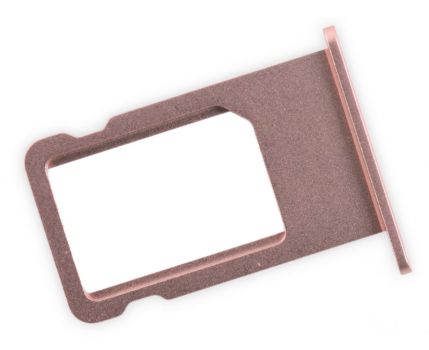 Υποδοχή Κάρτας SIM για iPhone 7 Plus, Rose Gold - Spare parts