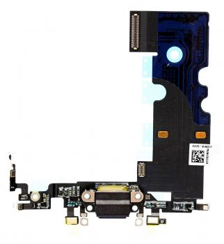 Καλώδιο Flex charging port για iPhone 8, μαύρο - Spare parts