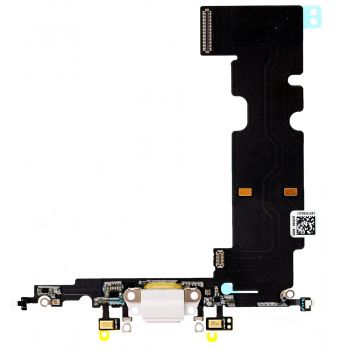 Καλώδιο Flex charging port για iPhone 8 Plus, ασημί - Spare parts