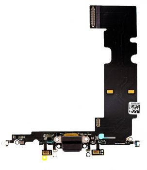 Καλώδιο Flex charging port για iPhone 8 Plus, μαύρο - Spare parts