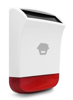 CHUANGO ασύρματη ηλιακή σειρήνα SPS-260, εξωτερικού χώρου, κόκκινη - Security systems