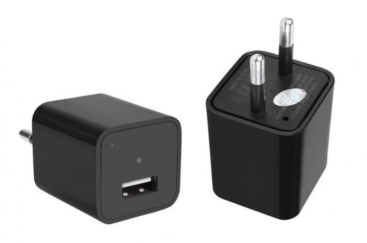 Φορτιστής Κινητού με κρυφή κάμερα Full HD, USB - Security systems