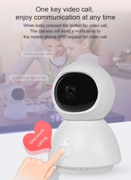 SECTEC ασύρματη smart κάμερα ST-288-2MTY-SB, 2MP, WiFi, TF/Cloud - Security systems