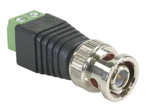 Βύσμα BNC male ST-B03 για ομοαξονικά καλώδια CC-100/CC-200/RG-59, 5τμχ - Security systems