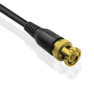 Καλώδιο με βύσμα BNC ST-B20, 20 cm, χρυσό - Security systems