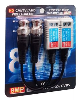 Παθητικό Video Balun ST-HD03C για κάμερες 3/4/5/8MP - Security systems