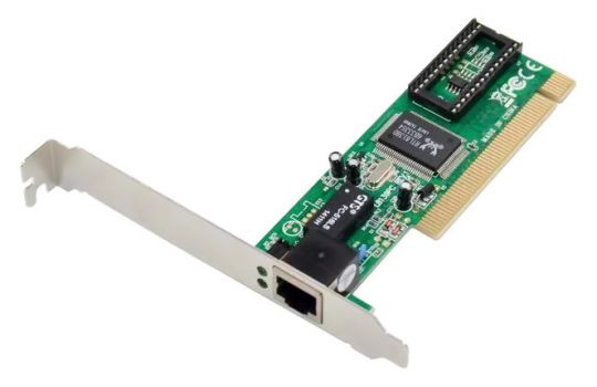 POWERTECH κάρτα επέκτασης PCI σε 1x RJ45 ST701, RTL8139D, 10/100Mbps - Networking